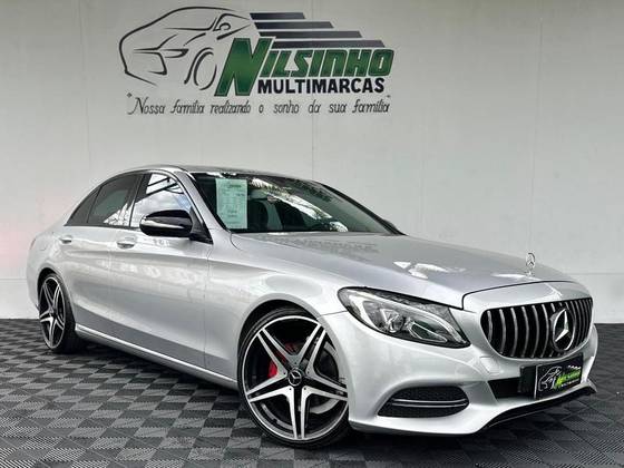 MERCEDES-BENZ C 180 1.6 CGI 16V TURBO GASOLINA 4P AUTOMÁTICO MERCEDES-BENZ C 180 1.6 CGI 16V TURBO GASOLINA 4P AUTOMÁTICO